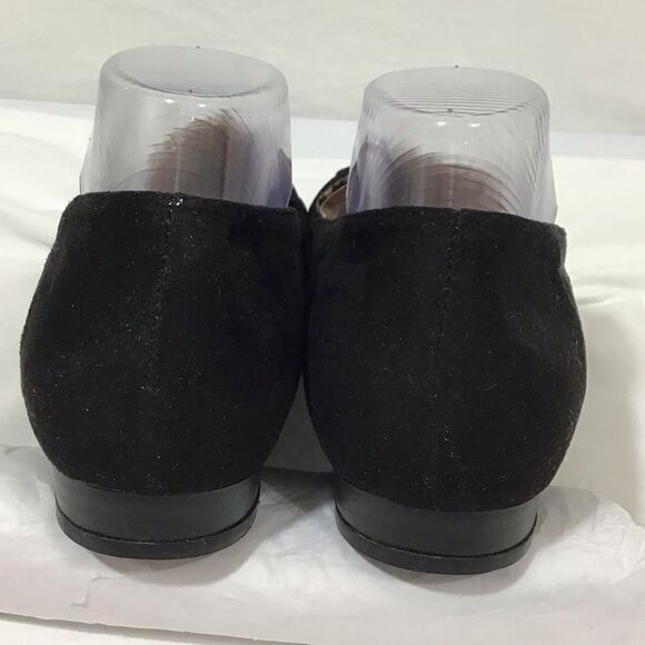 Beacon Fashion And Fit Black Micro Suede Loafers Size 11M - Picture 8 of 11